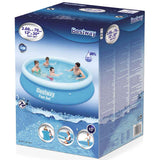 Bestway Fast Set Swimming Pool oppustelig omkring 366x76 cm 57273