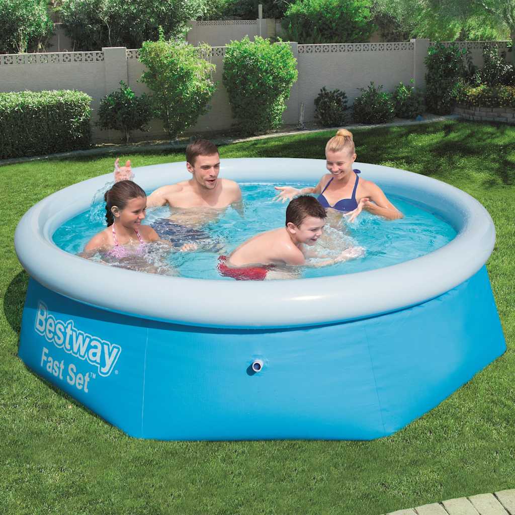 Piscine gonflable Bestway fast set ronde 244x66 cm