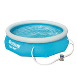 Bestway ensemble de piscine à réglage rapide 305x76 cm 57270