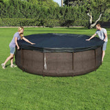 Couverture de piscine Bestway flowclear 366 cm