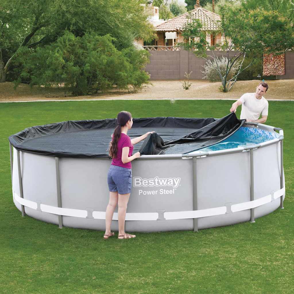 Couverture de piscine Bestway flowclear 427 cm
