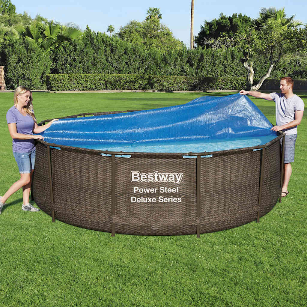 Couverture de piscine solaire Bestway flowclear 356 cm