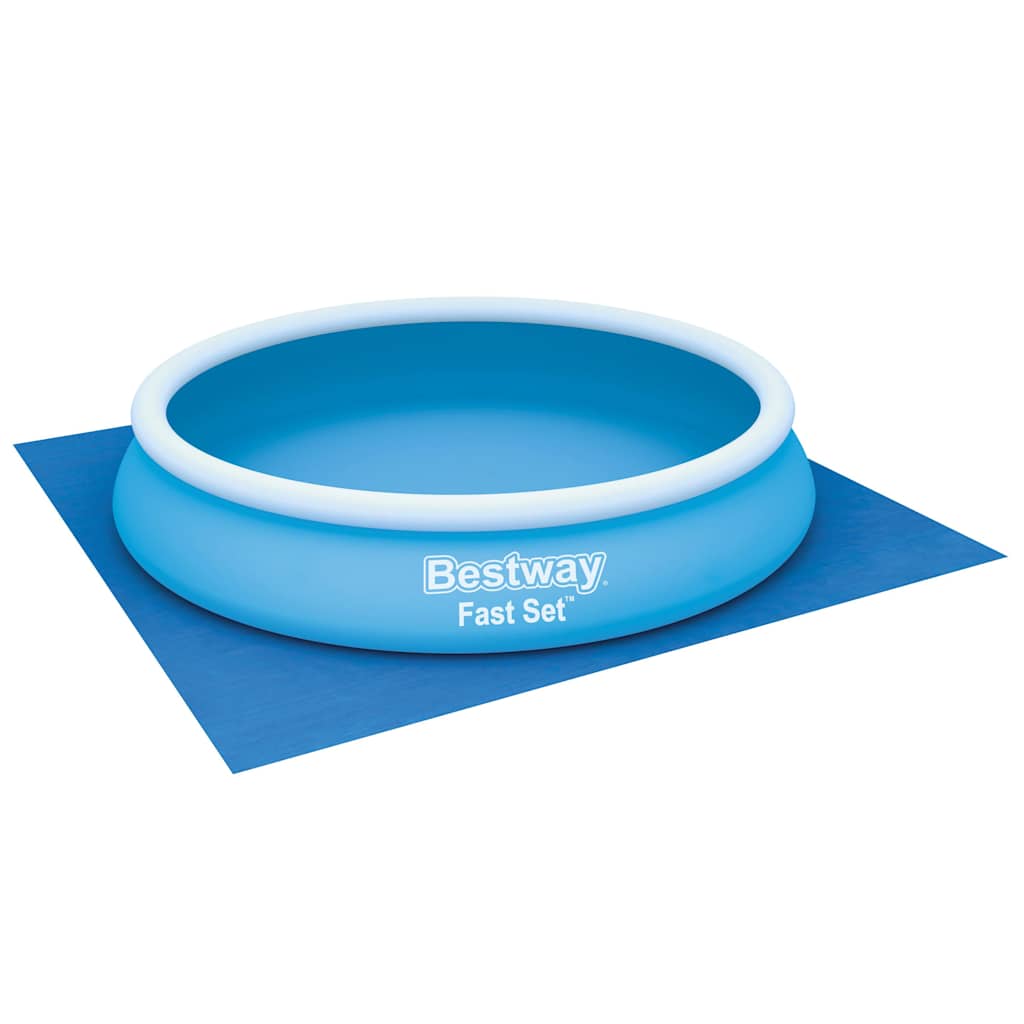 Tapis de sol pour piscine Bestway flowclear 396x396 cm