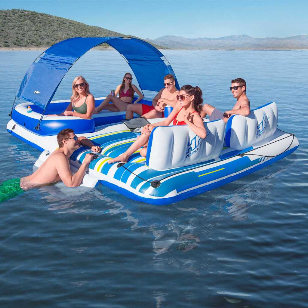Bestway île flottante brise tropicale 389x274 cm 43105