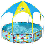 Piscine enfant Bestway steel pro uv prudent hors sol 244x51 cm