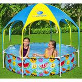 Piscine enfant Bestway steel pro uv prudent hors sol 244x51 cm