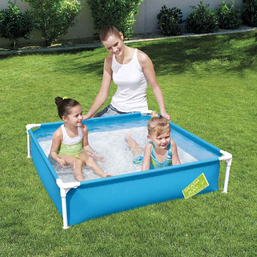 Bestway ma première piscine à cadre 122x122x30,5 cm