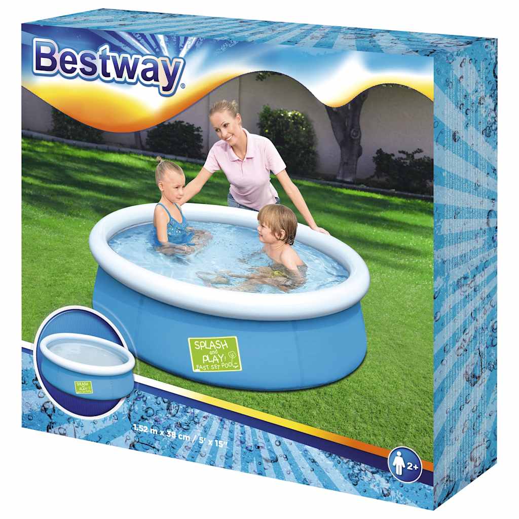 Bestway mi primer cuadro de piscina a la piscina 152x38 cm