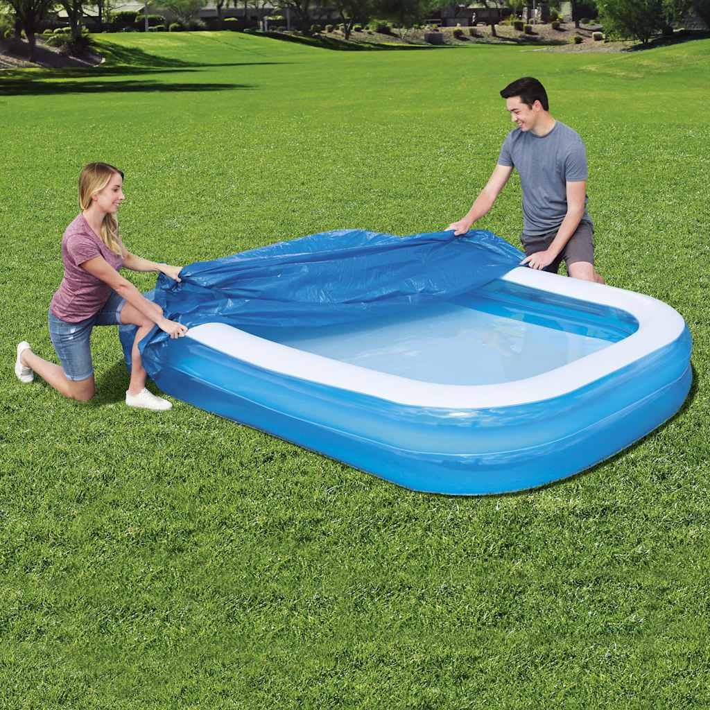 Couverture de piscine Bestway flowclear 262x175x51 cm