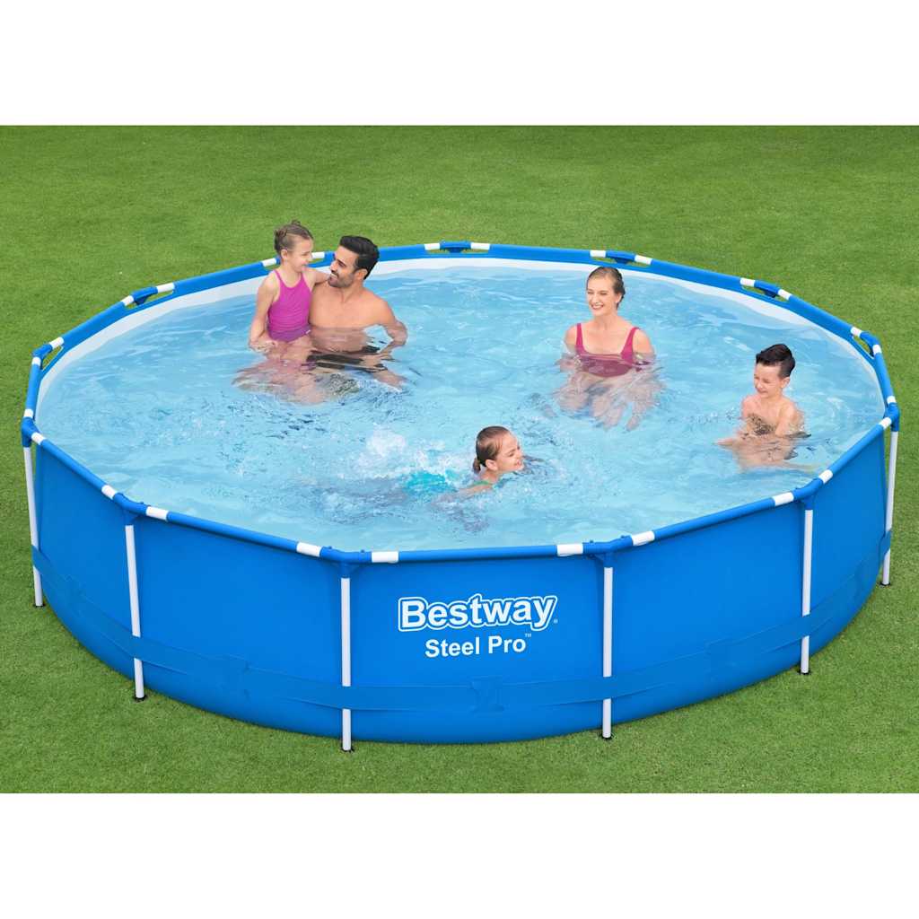 Cadre de piscine Bestway acier pro 396x84 cm