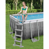 Échelle de piscine Bestway flowclear avec 4 marches 122 cm