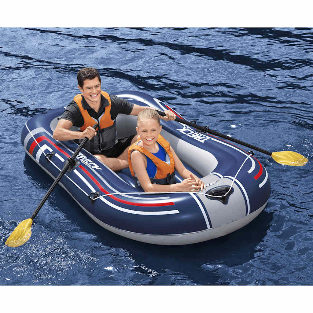 Bateau pneumatique Bestway hydro-force avec pompe et rames bleu