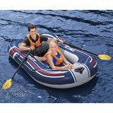 Bateau pneumatique Bestway hydro-force avec pompe et rames bleu