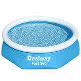 Piscine gonflable Bestway fast set ronde 244x66 cm