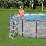 Échelle de piscine Bestway flowclear avec 4 marches 122 cm