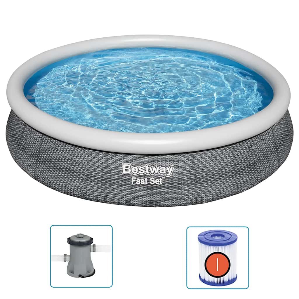 Ensemble de piscine Bestway rond 366x76 cm