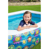 Piscine gonflable pour enfants Bestway 229x152x56 cm bleue