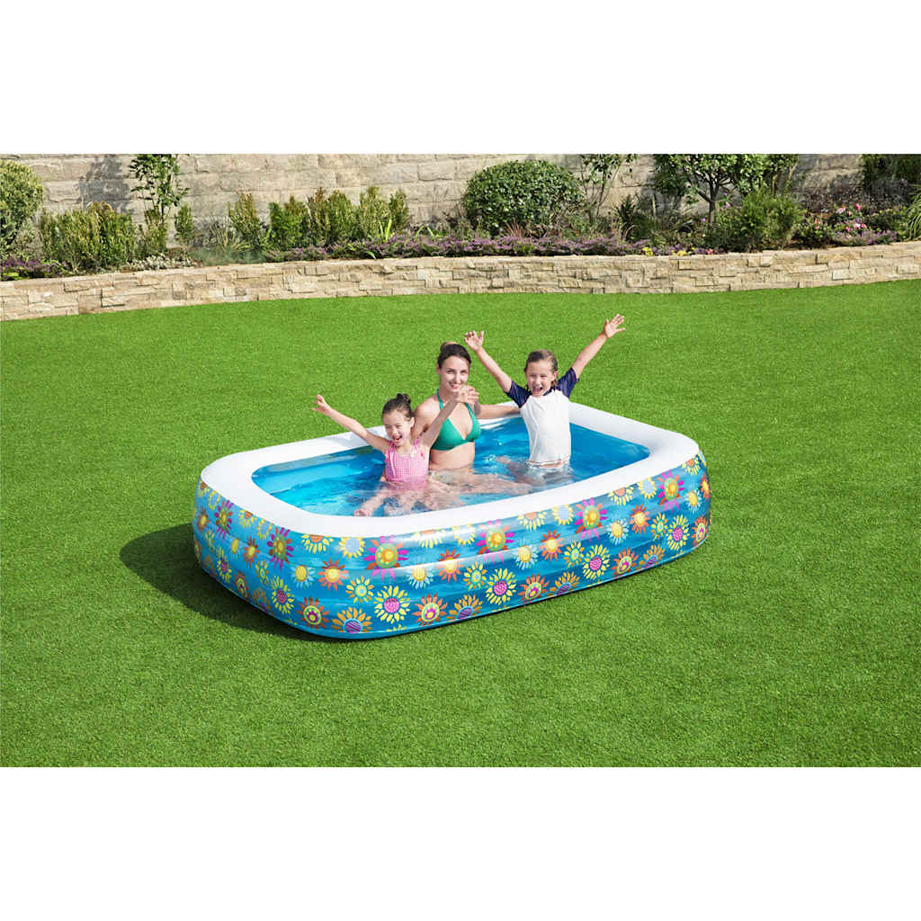 Piscine gonflable pour enfants Bestway 229x152x56 cm bleue