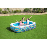 Piscine gonflable pour enfants Bestway 229x152x56 cm bleue