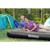 Bestway Airbed 3-in-1 nafukovací nafukovací 188x99x25 cm černá a šedá