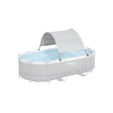 Couverture de piscine Bestway blanche
