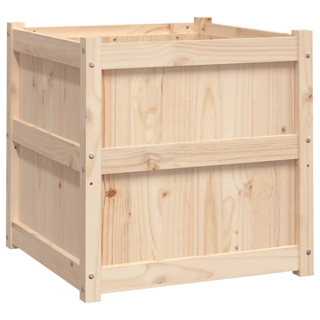 Vidaxx jardinière 60x60x60 cm bois de pin massif