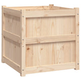 Vidaxx jardinière 60x60x60 cm bois de pin massif
