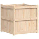 Vidaxx jardinière 70x70x70 cm bois de pin massif