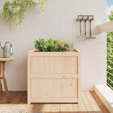 Vidaxx jardinière 70x70x70 cm bois de pin massif