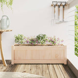 Vidaxx jardinière 90x31x31 cm bois de pin massif