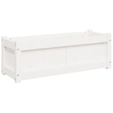 Vidaxl Planning Box 90x31x31 cm Pine solide blanc