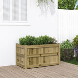 Jardinière Vidaxx 90x50x50 cm bois de pin imprégné