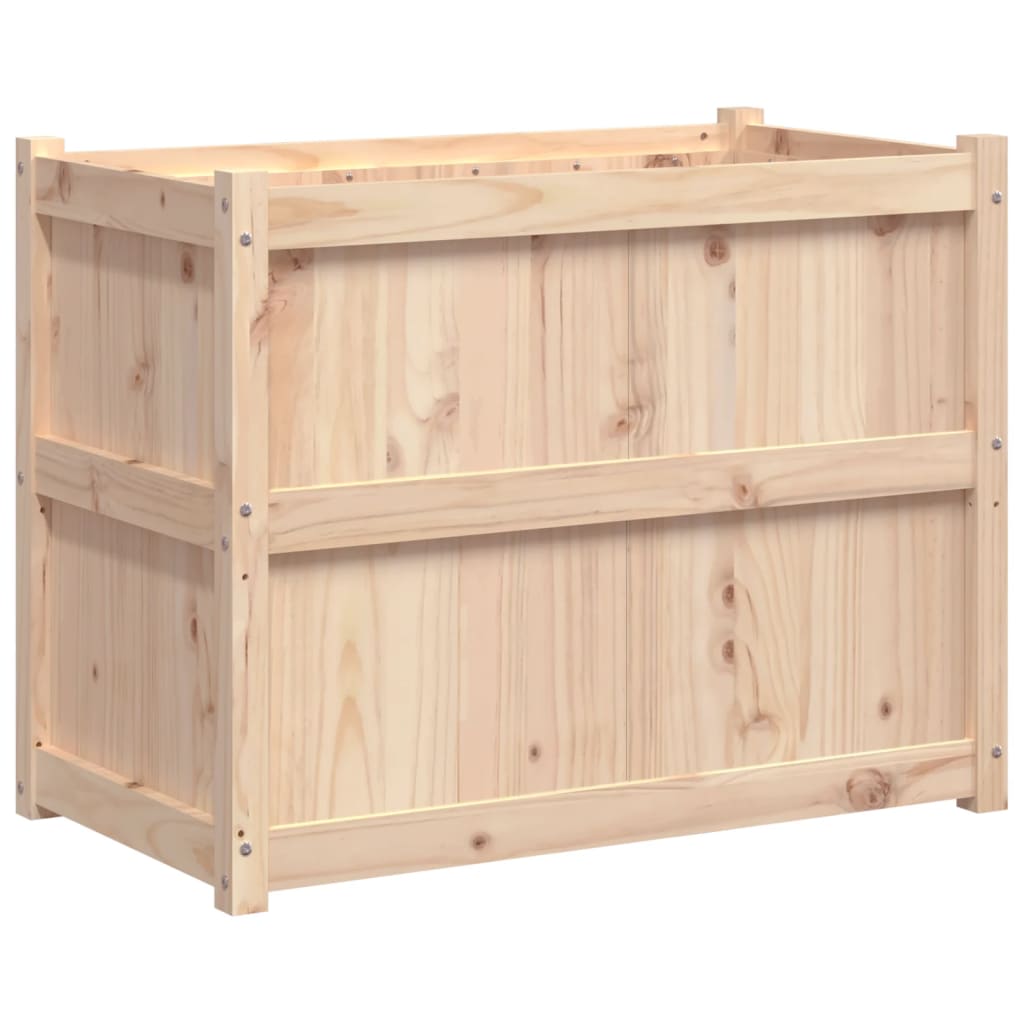 Vidaxx jardinière 90x50x70 cm bois de pin massif