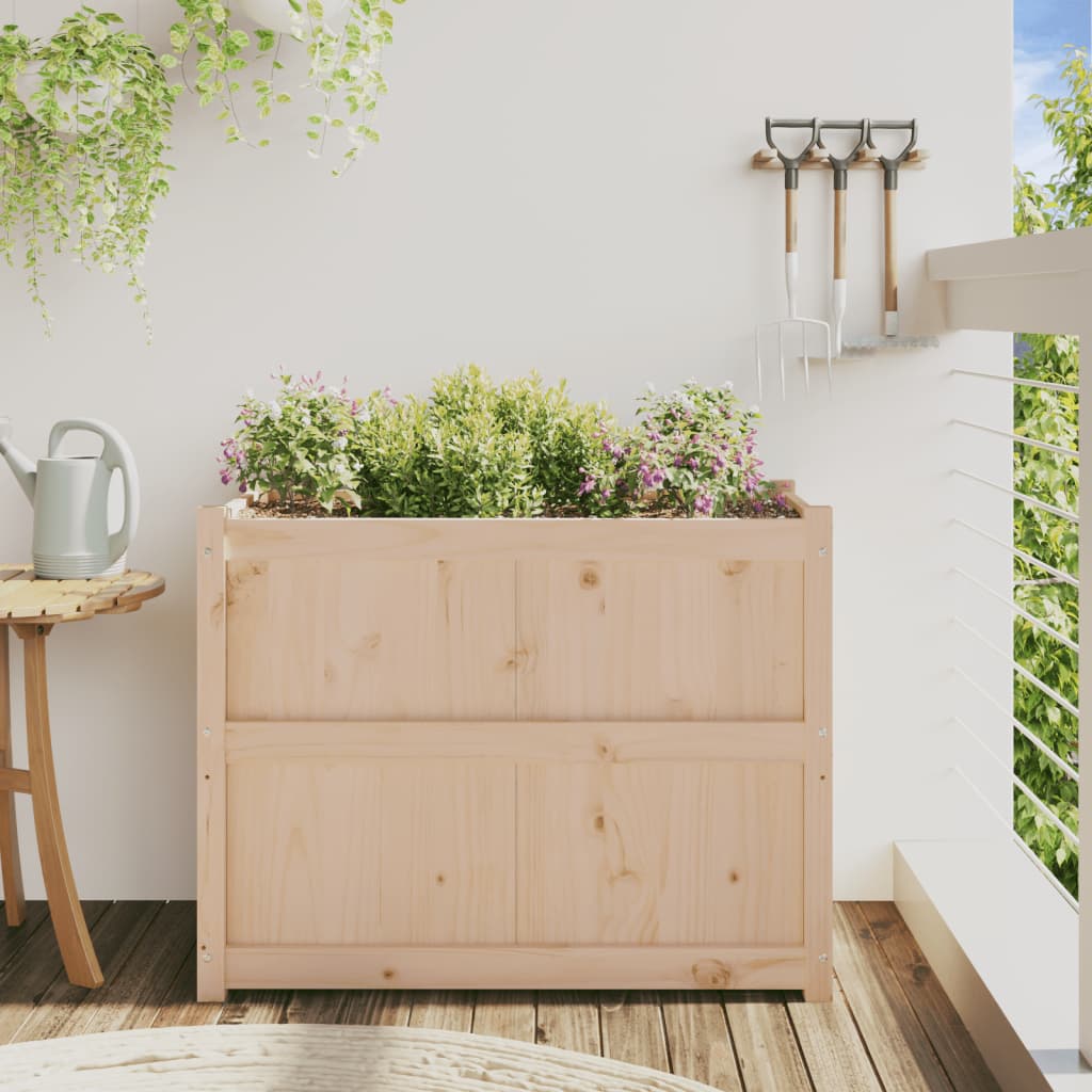 Vidaxx jardinière 90x50x70 cm bois de pin massif
