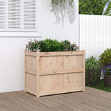 Vidaxx jardinière 90x50x70 cm bois de pin massif