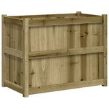 Jardinière Vidaxx 90x50x70 cm bois de pin imprégné