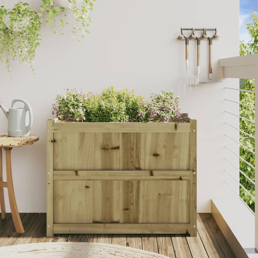 Jardinière Vidaxx 90x50x70 cm bois de pin imprégné