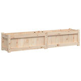 Vidaxx jardinière 150x31x31 cm bois de pin massif