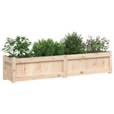 Vidaxx jardinières 2 pcs cm bois de pin massif