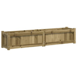 Jardinière Vidaxx 150x31x31 cm bois de pin imprégné