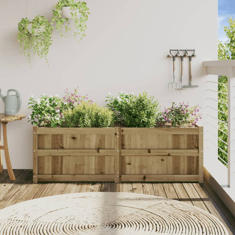 Jardinière Vidaxx 150x50x50 cm bois de pin imprégné