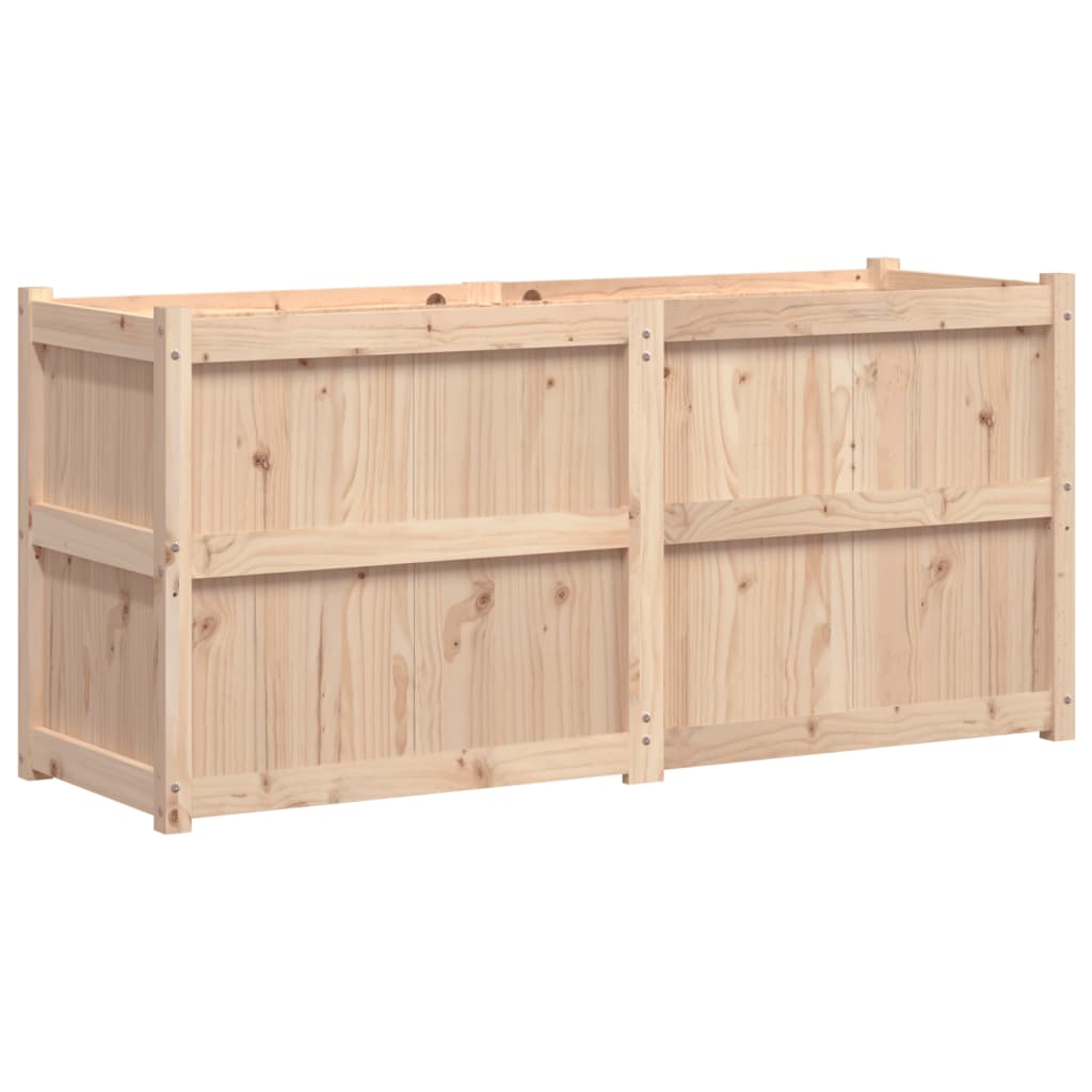 Vidaxx jardinière 150x50x70 cm bois de pin massif
