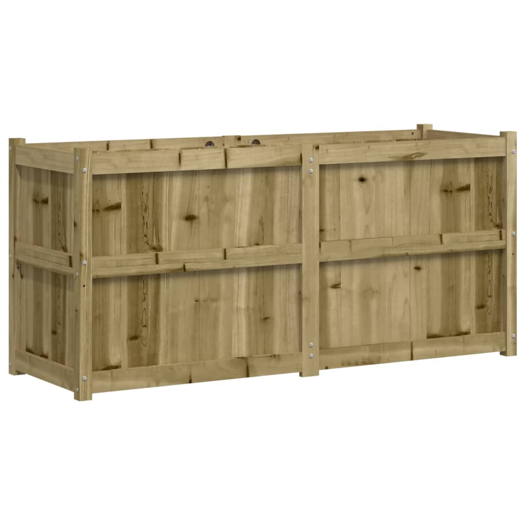 Jardinière Vidaxx 150x50x70 cm bois de pin imprégné