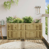 Jardinière Vidaxx 150x50x70 cm bois de pin imprégné