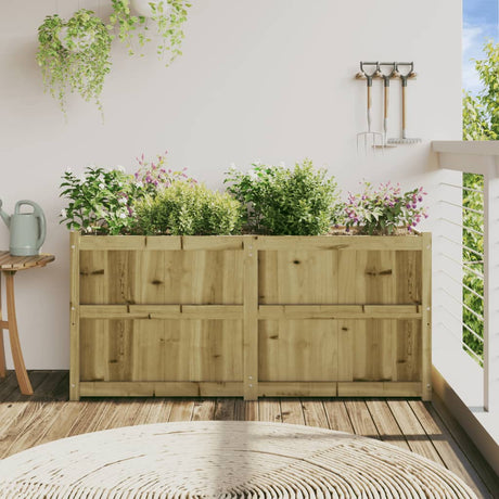 Jardinière Vidaxx 150x50x70 cm bois de pin imprégné