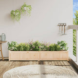 Jardinière Vidaxx 180x31x31 cm bois de pin massif