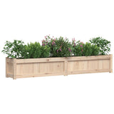 Vidaxx jardinières 2 pcs cm bois de pin massif