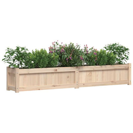 Vidaxx jardinières 2 pcs cm bois de pin massif