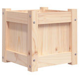 Vidaxx jardinière 31x31x31 cm bois de pin massif