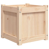 Jardinière Vidaxx 40x40x40 cm bois de pin massif
